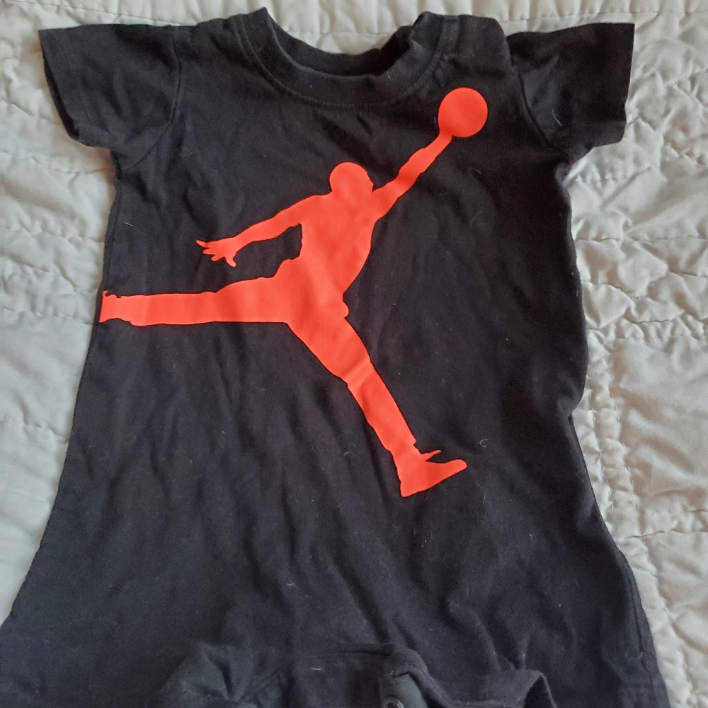 Jordan baby boys shirt shorts one peice